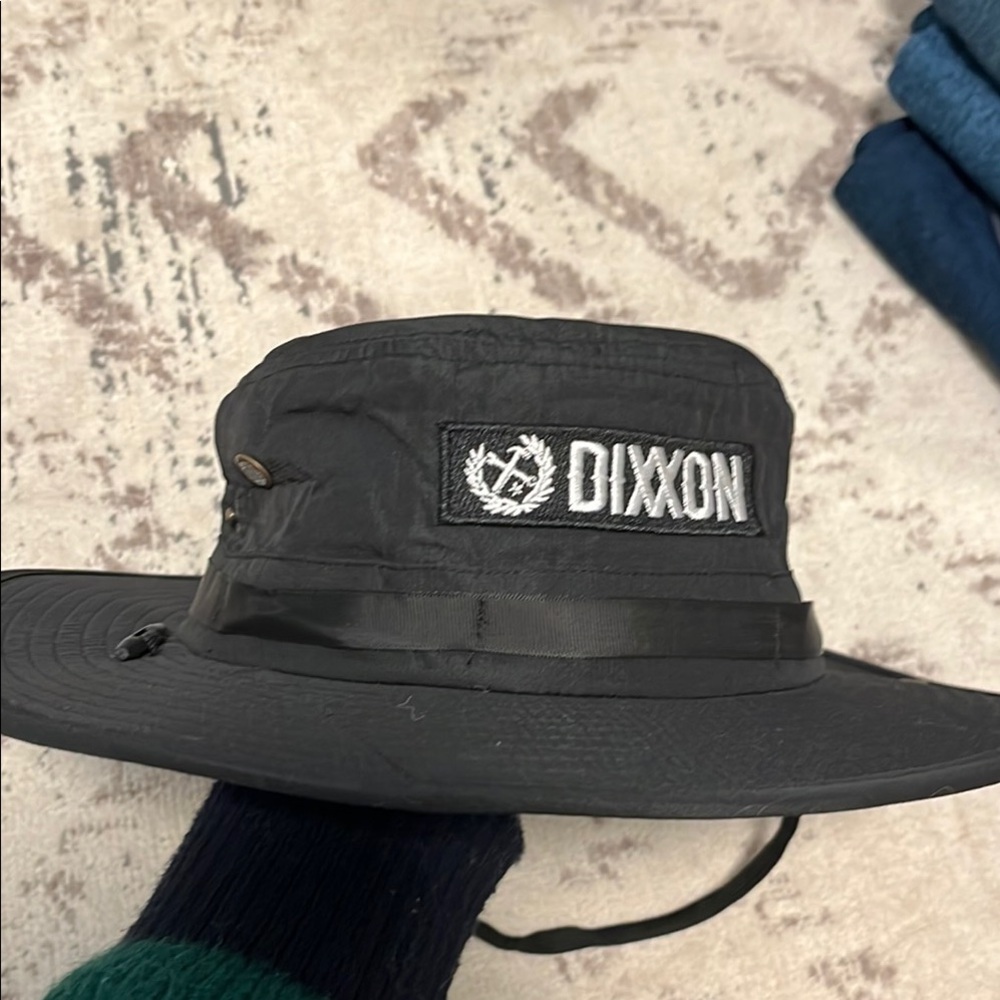 Dixxon Black Wide Brim Hat